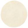 Shaggy High Pile Cream Rug 120x120 cm - Durable & Stylish