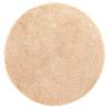 Shaggy Rug High Pile Beige 200x200 cm | Hipomarket