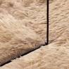 Shaggy Rug High Pile Beige 200x200 cm | Hipomarket