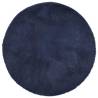 Shaggy Rug High Pile Navy 160x160 cm - HipoMarket