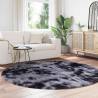 Shaggy Rug High Pile Dark Grey 200x200 cm | Hipomarket