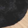 Shaggy Rug High Pile Black 300x200 cm | Hipomarket