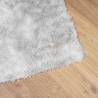 Shaggy Rug High Pile Light Grey 60x100 cm | Hipomarket