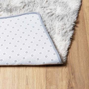 Shaggy Rug High Pile Light Grey 60x100 cm | Hipomarket