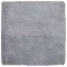 Shaggy Rug High Pile Silver Grey 200x200 cm - Hipomarket