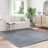 Shaggy Rug High Pile Silver Grey 200x200 cm - Hipomarket