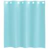 Turquoise Voile Curtains with Grommets - 2 pcs Set