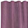 Voile Curtains with Loops 2 pcs Purple 140x140 cm | HipoMarket