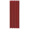 Voile Curtains with Grommets - 2 pcs Wine Red | Hipo Market