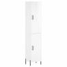 Highboard High Gloss White - Stylish Storage Solution