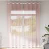  Voile Curtains with Grommets 2 pcs Pink 140x260 cm Colour pink Size 140 x 260 cm Quantity in Package 1 Model with grommets 