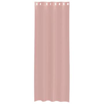 Voile Curtains with Grommets - Pink 140x260 cm (2 pcs)