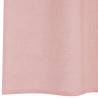 Voile Curtains with Grommets - Pink 140x260 cm (2 pcs)