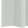 Voile Curtains with Loops - Light Grey 140x260 cm (2 pcs)