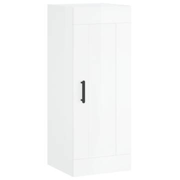 Highboard High Gloss White - Stylish Storage Solution