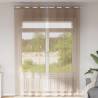  Voile Curtains with Grommets 2 pcs Light Brown Colour light brown Size 140 x 260 cm Quantity in Package 1 Model with grommets 