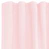 Light Pink Voile Curtains with Loops - 140x245 cm (2 pcs)