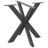  Dining Table Leg Spider Shape Anthracite 85x85x(72-73) cm Steel Colour anthracite Size 85 x 85 x (72-73) cm Quantity in Package 1 Number of 