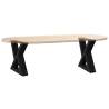 Stylish Black Coffee Table Legs - 30x(30-31.3) cm Steel | HipoMarket