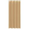 Voile Curtains with Grommets 2 pcs Sand - Elegant & Durable