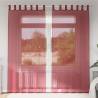  Voile Curtains with Rod Pockets 2 pcs Wine Red Colour wine red Size 140 x 245 cm Quantity in Package 1 Model with rod pockets 