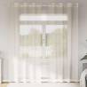  Voile Curtains with Grommets 2 pcs Cream 140x245 cm Colour cream Size 140 x 245 cm Quantity in Package 1 Model with grommets 