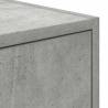 Concrete Grey TV Cabinet - Space-Saving Design | HipoMarket