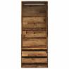 Wardrobe Old Wood 80x50x200 cm - Stylish Storage Solution