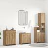  4 Piece Bathroom Furniture Set Artisan Oak Engineered Wood Colour artisian oak Number of 4 Number of Pieces 1 