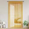  String Curtains 2 pcs Gold 140x250 cm Colour gold Size 140 cm Quantity in Package 2 