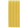 Voile Curtains with Grommets - 2 pcs Yellow | HipoMarket