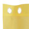 Voile Curtains with Grommets - 2 pcs Yellow | HipoMarket