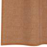 Voile Curtains with Grommets - Terracotta | HipoMarket UK