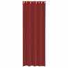 Voile Curtains with Grommets - Wine Red (2 pcs) | Hipo Market