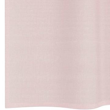 Light Pink Voile Curtains with Rod Pockets - 2 pcs