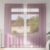  Voile Curtains with Loops 2 pcs Purple 140x245 cm Colour purple Size 140 x 245 cm Quantity in Package 1 Model with loops 