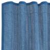 Royal Blue Voile Curtains with Loops - 2 pcs 140x260 cm