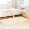 Shaggy Rug High Pile Cream 80x150 cm - Stylish & Durable