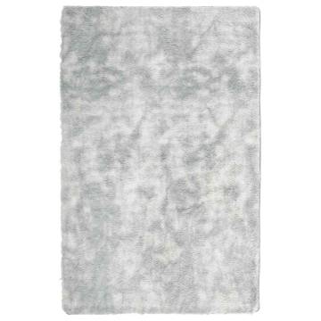 Shaggy Rug High Pile Light Grey 130x200 cm - HipoMarket