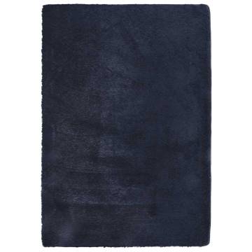 Shaggy Rug High Pile Navy 160x230 cm - Durable & Elegant