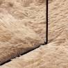 Shaggy Rug High Pile Beige 160x160 cm - Stylish & Durable