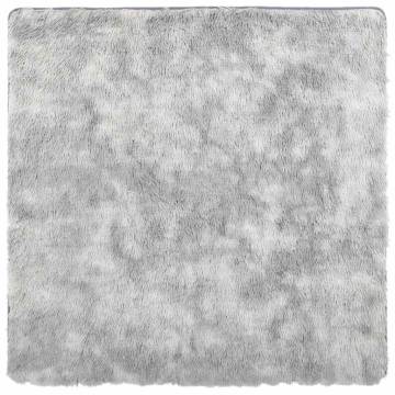 Shaggy Rug High Pile Light Grey 160x160 cm - Elegant & Durable