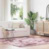  Shaggy Rug High Pile Dusty Pink 200x200 cm Polyester Colour dusty pink Size 200 x 200 cm Shape square 