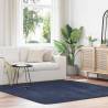  Shaggy Rug High Pile Navy 200x200 cm Polyester Colour navy Size 200 x 200 cm Shape square 