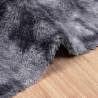 Shaggy Rug High Pile Dark Grey 240x240 cm - Hipomarket