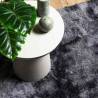 Shaggy Rug High Pile Dark Grey 240x240 cm - Hipomarket