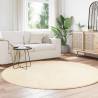 Shaggy Rug High Pile Cream 200x200 cm - Elegant & Functional