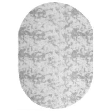 Shaggy Rug High Pile Light Grey 300x200 cm - Hipomarket