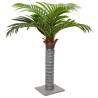 Artificial Palm Tree 100 cm | 6 Leaves - Green Decor