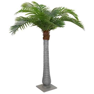 Artificial Palm Tree - 200 cm Green with 15 Leaves